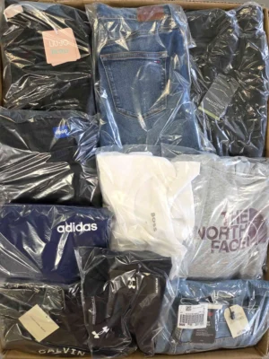 The photo shows a package with clothing in the category C.