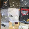 The photo shows a package with clothing in the category C.