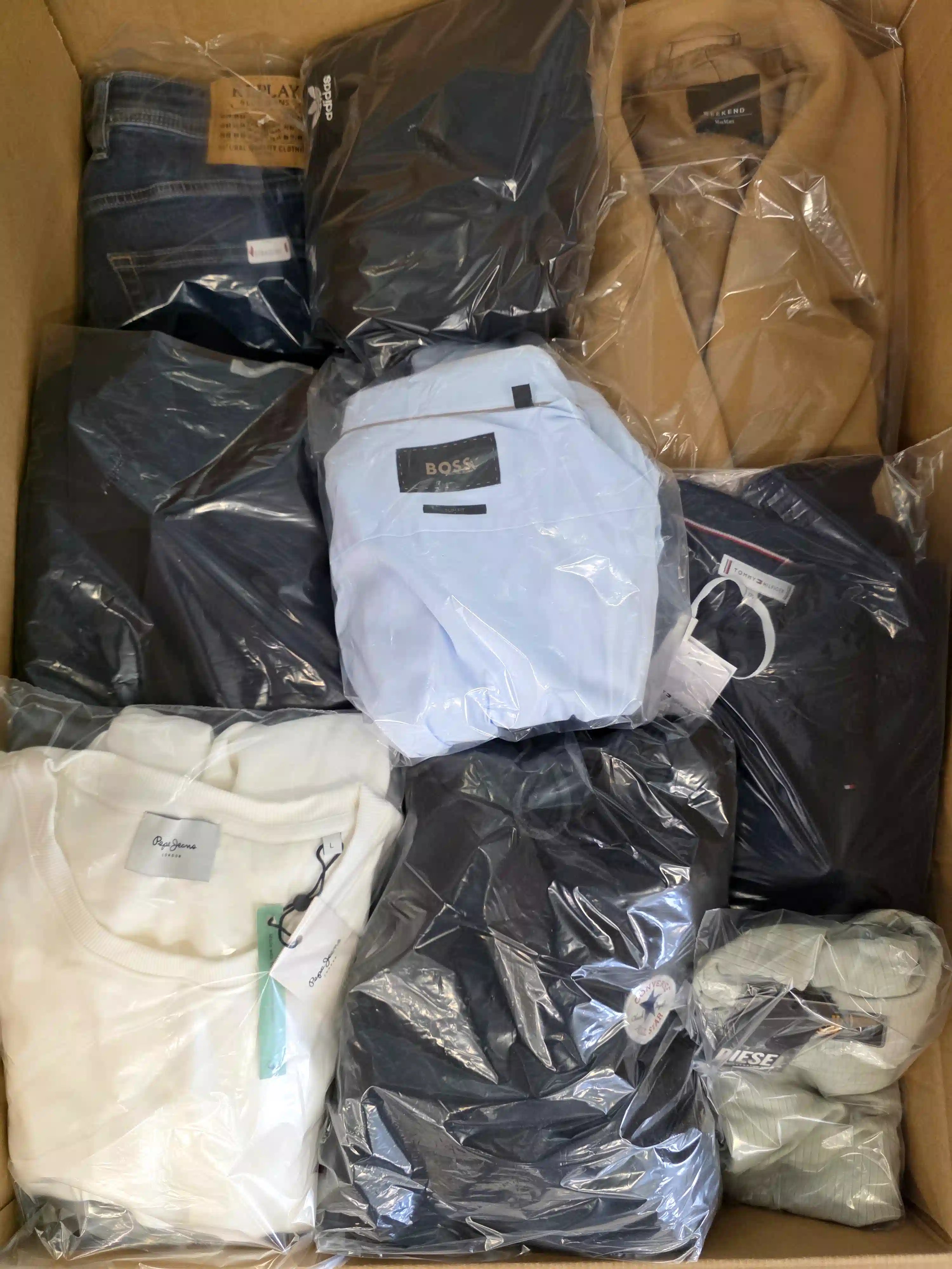 C2068 3 The photo shows a package with clothing in the category C.