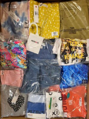 The photo shows a package with clothing in the category N.