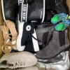 The photo shows a package with footwear in the category BSU.