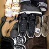 The photo shows a package with footwear in the category BSU.