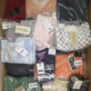 The photo shows a package with clothing in the category K.