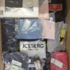 The photo shows a package with clothing in the category K.