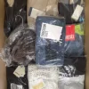 The photo shows a package with clothing in the category AP.