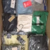 The photo shows a package with clothing in the category AP.