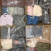 The photo shows a package with clothing in the category D.