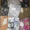 The photo shows a package with clothing in the category AP.