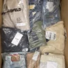 The photo shows a package with clothing in the category AP.