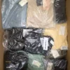 The photo shows a package with clothing in the category AP.