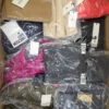 The photo shows a package with clothing in the category AP.