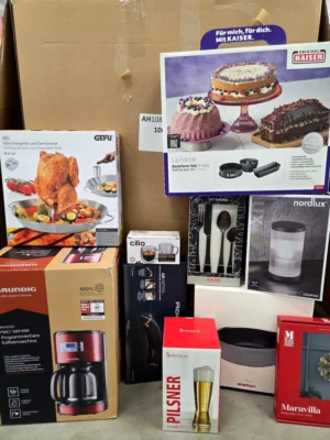 The photo shows a package with clothing in the category A.