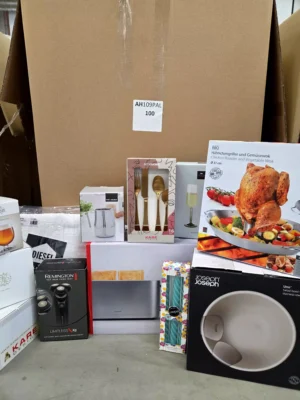 The photo shows a package with clothing in the category A.
