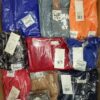 The photo shows a package with clothing in the category YA.