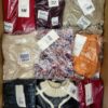The photo shows a package with clothing in the category YA.