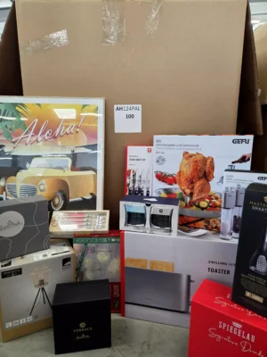 The photo shows a package with clothing in the category A.