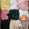 The photo shows a package with clothing in the category BSN.