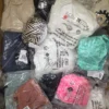 The photo shows a package with clothing in the category B.