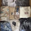 The photo shows a package with clothing in the category B.