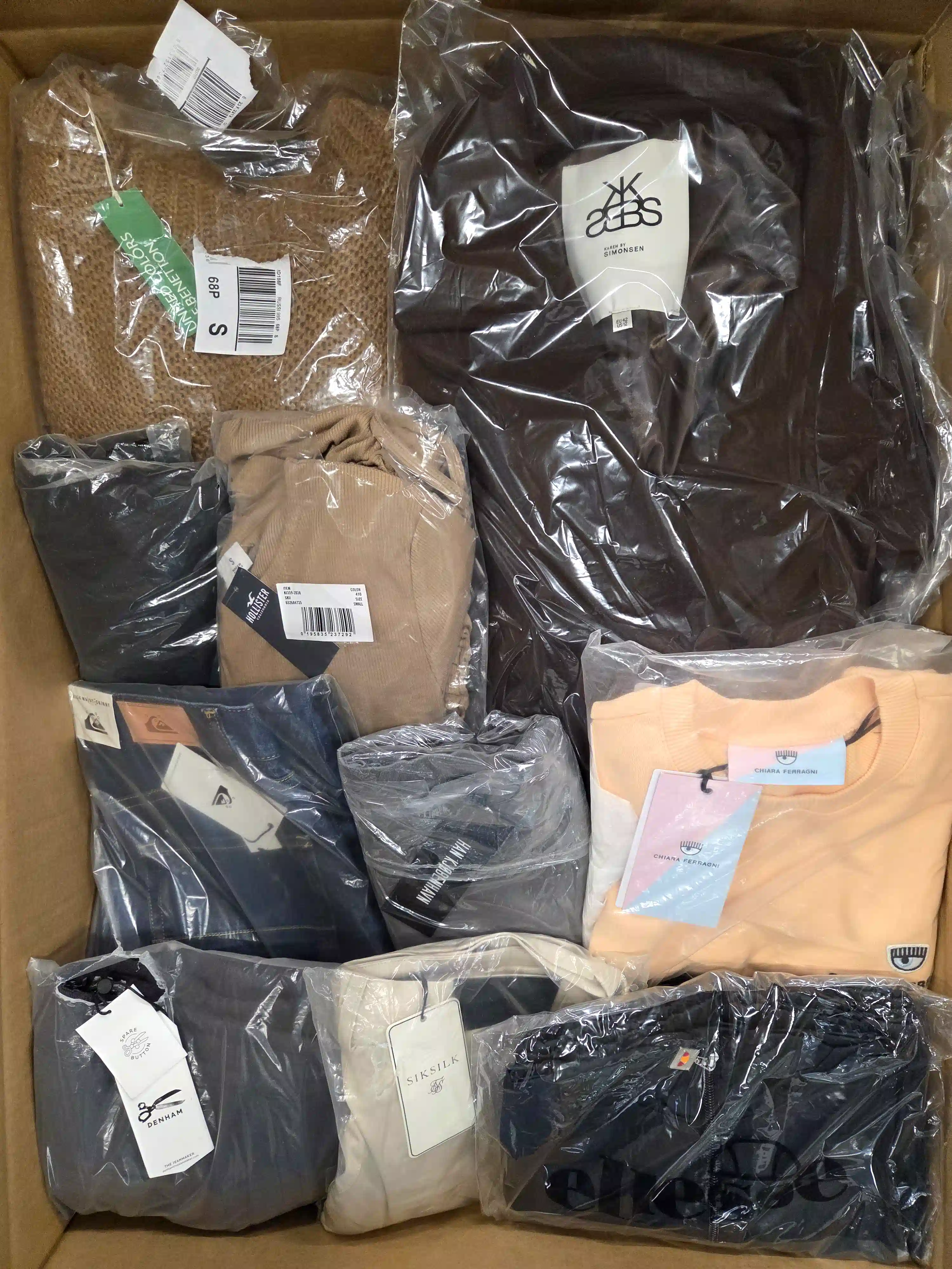 B1937 3 The photo shows a package with clothing in the category B.