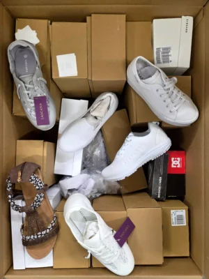 The photo shows a package with clothing in the category B.