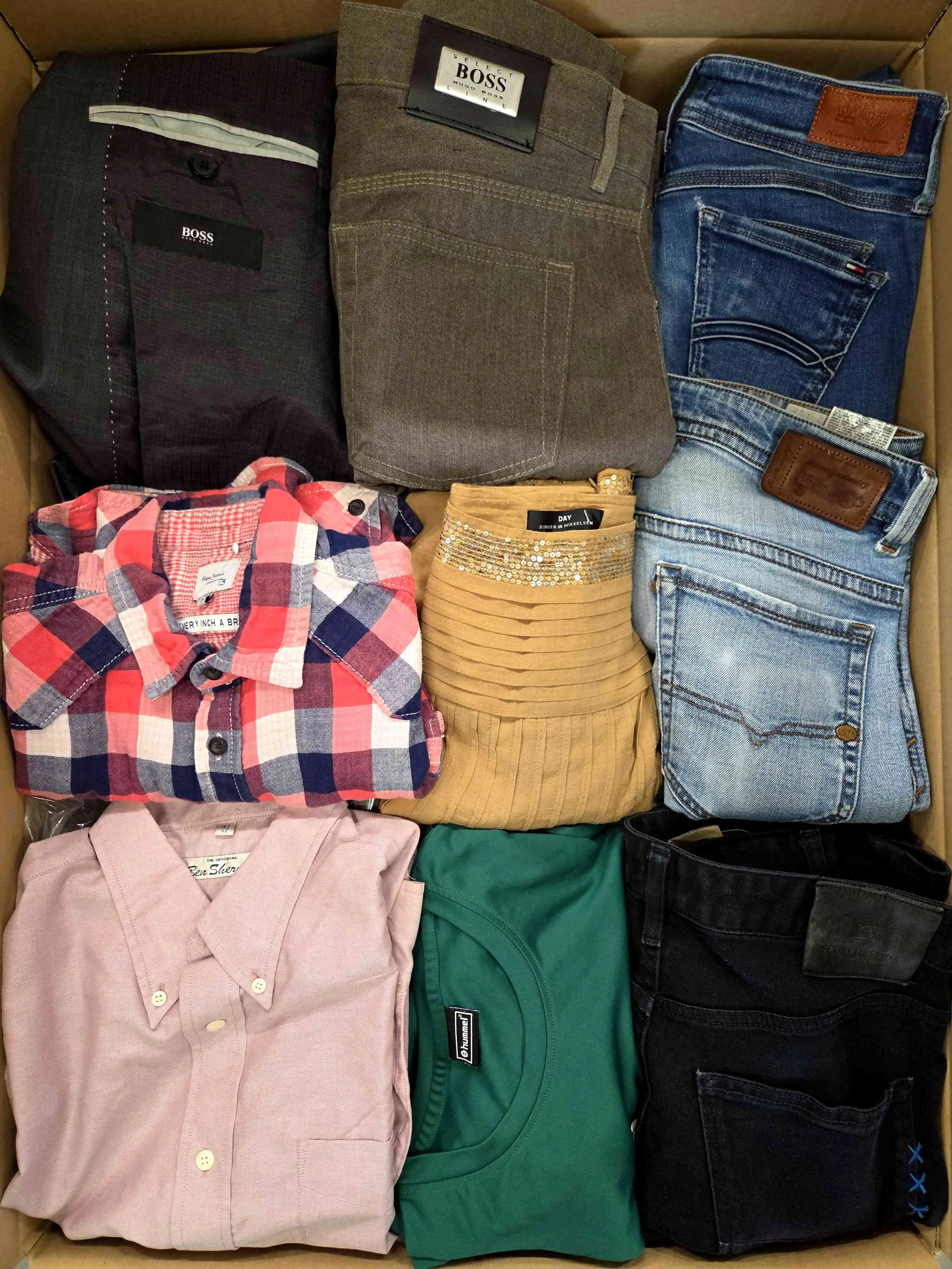 U2268 3 The photo shows a package with clothing in the category U.