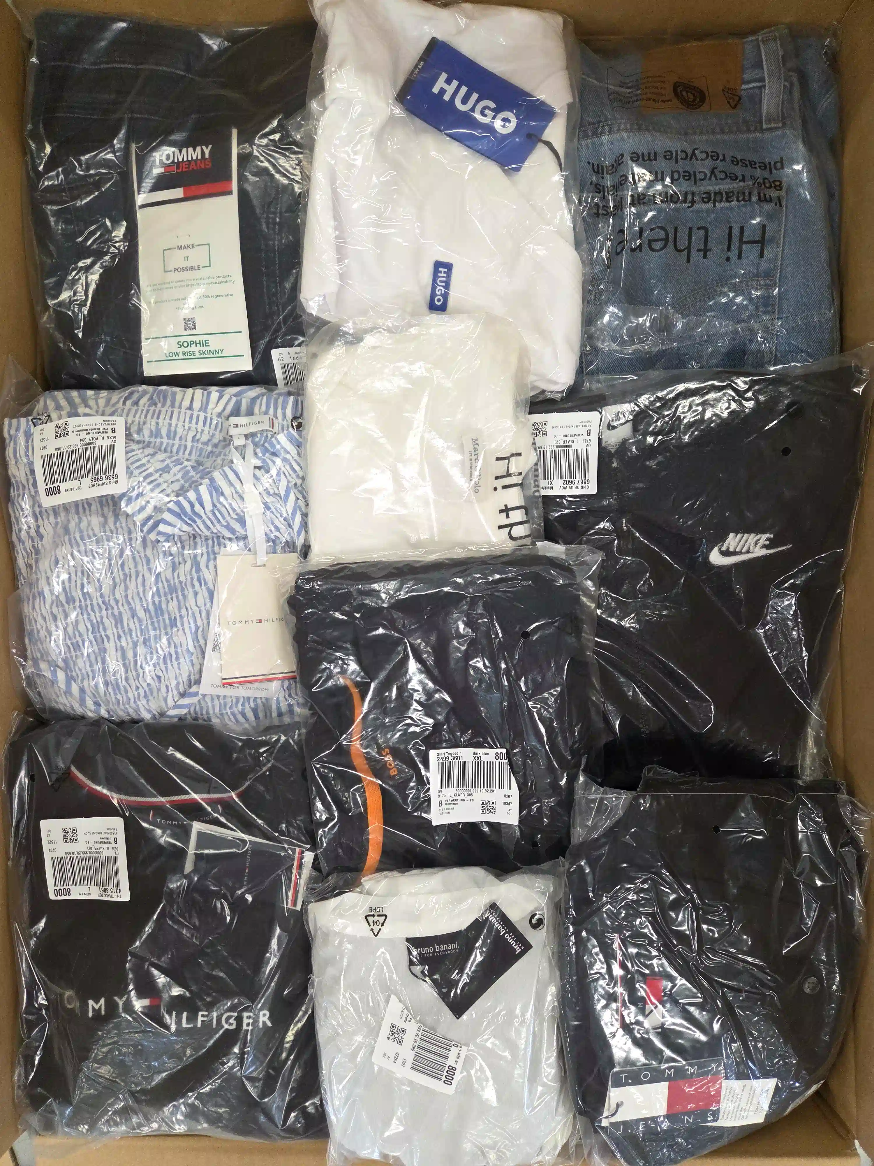 OT271 3 The photo shows a package with clothing in the category T.