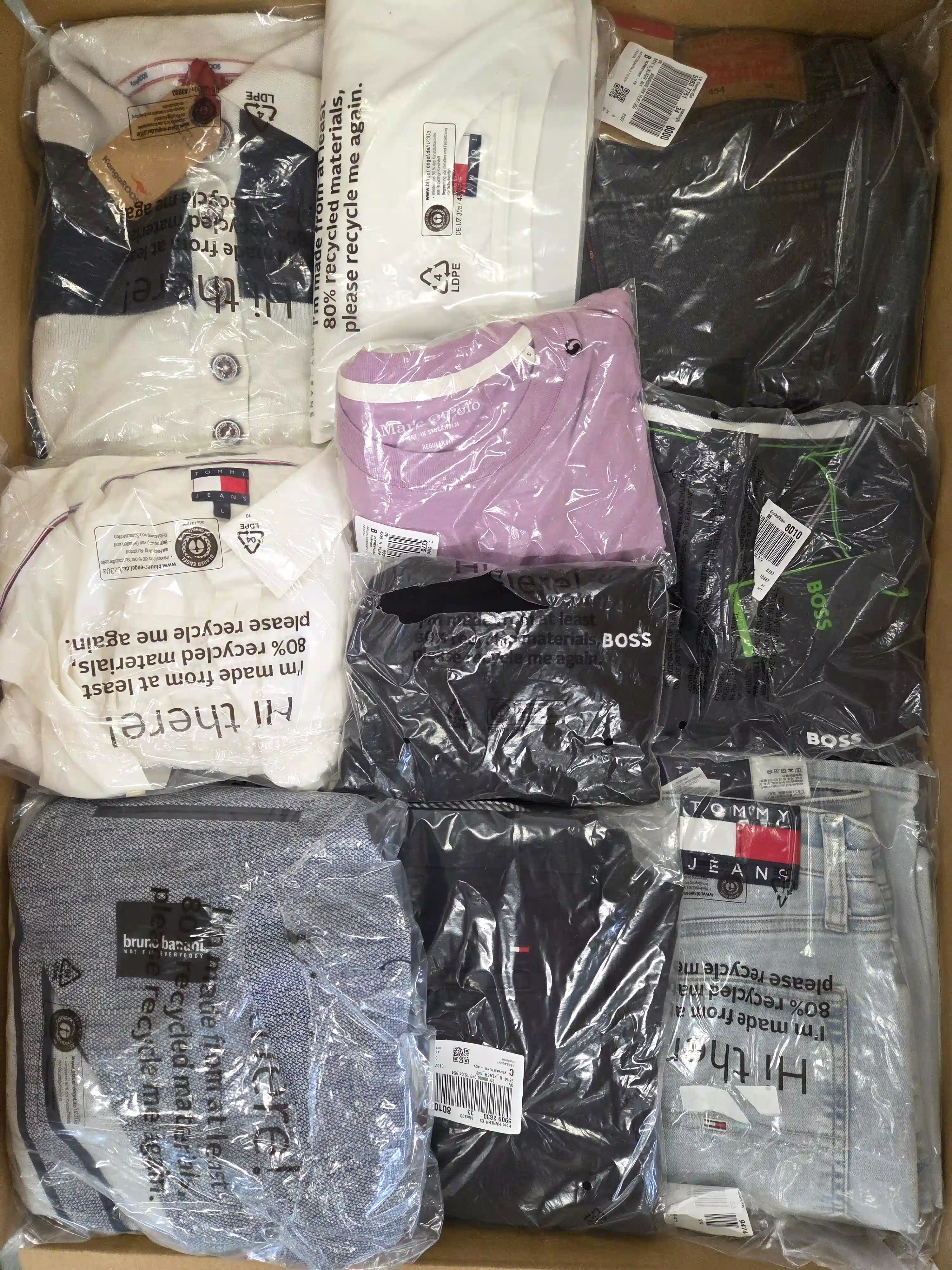 OT272 3 The photo shows a package with clothing in the category T.