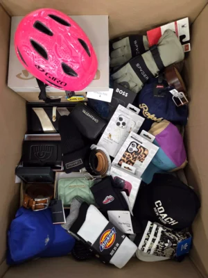 The picture shows a package with accessories in the category AB.