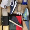 The photo shows a package with footwear in the category BS.