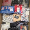 The photo shows a package with clothing in the category K.