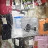The photo shows a package with clothing in the category K.