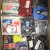The photo shows a package with clothing in the category K.