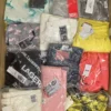 The photo shows a package with clothing in the category K.