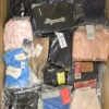 The photo shows a package with clothing in the category K.