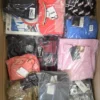 The photo shows a package with clothing in the category K.