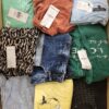 The photo shows a package with clothing in the category TSC.