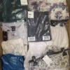 The photo shows a package with clothing in the category A.
